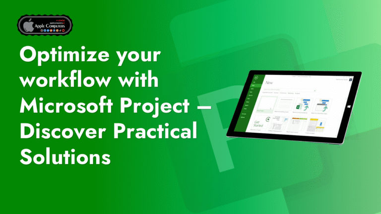 Optimize your workflow with Microsoft Project – Discover Practical ...
