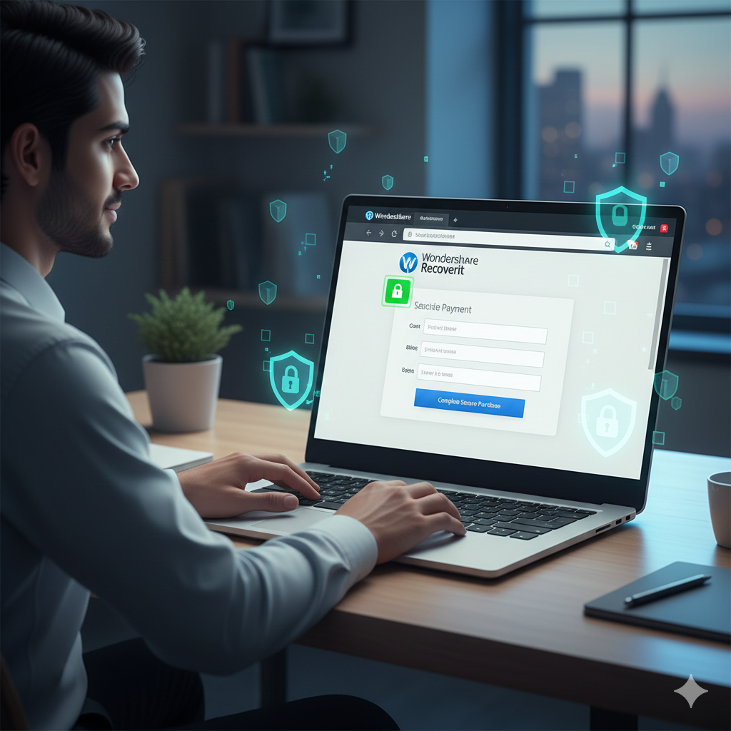How Secure Is It to Buy Wondershare Recoverit Online?